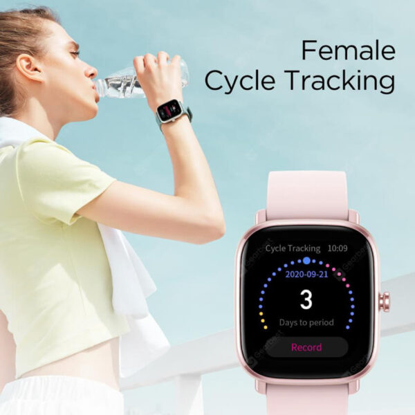 Mini Sports Smartwatch GPS Female Cycle Tracking Smart Watch