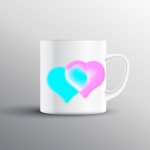 Heart Printed Mug