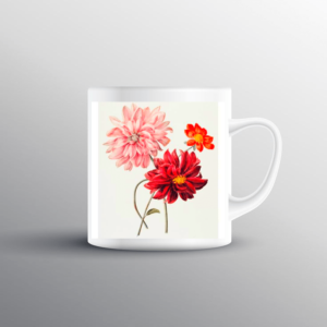 Flower Printed Mug