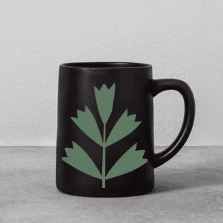 Leaf Printed Mug