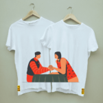 Couple's Printed Combo Dry Fit T shirt