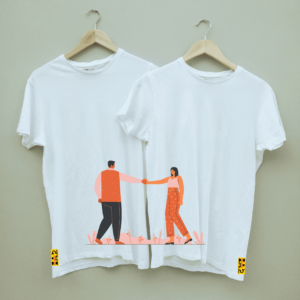 Couple's Printed Combo Dry-Fit T shirt