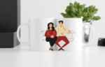 Cute couple Printed Mug