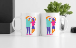 Dancing Couple Printed Mug