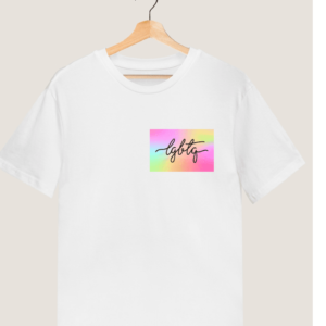 LGBTQ Printed T shirt. #lgbtq