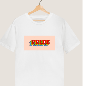 LGBTQ "Pride" Printed T shirt. #lgbtq
