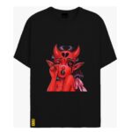 "CUTE DEVIL" Printed T shirt