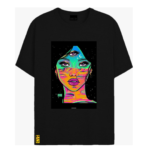 "Psychedelic Lady with 3 Eyes " Printed T shirt
