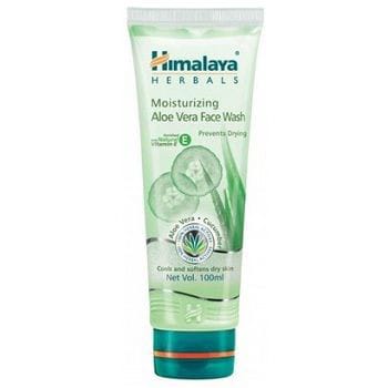 Himalaya Herbals Moisturizing Aloe Vera Face Wash Cream, 50ml