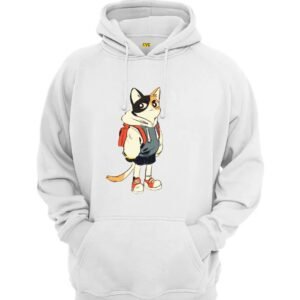 Cat in hoodies and pants