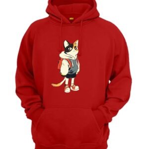 Cat in hoodies and pants
