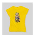 Skull And Flowers T shirts.
