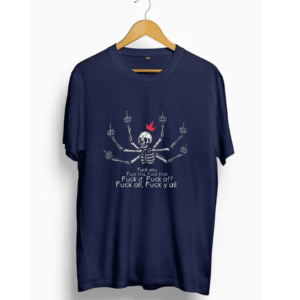Skeleton With 6 Hands T shirt