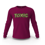 Toxic Printed Sweatshirt