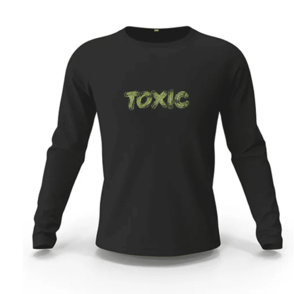 Toxic Printed Sweatshirt