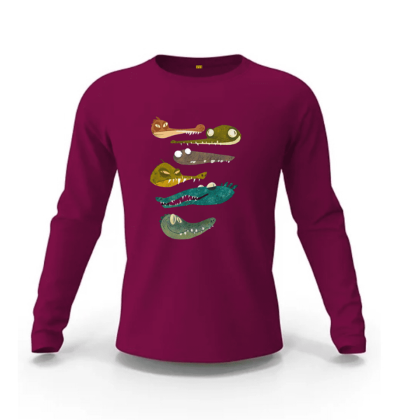 Crocodile Printed Sweatshirt