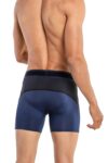 TRYB Mens Sport Performance Stretch Quick Dry Moisture Wicking Compression Athletic Two Tone Active Boxer H Trunk (Pack of 2)