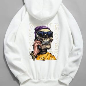 Skeleton Printed hoodie