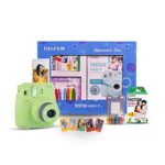 Fujifilm Instax Mini 9 Instant Camera (Lime Green) Moments Box with 20 Shots