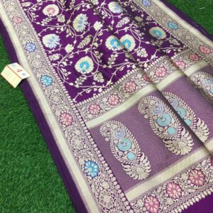Handloom Banarasi Pure Silk Saree
