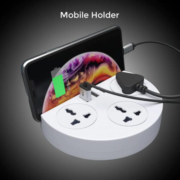 CHARGING DISC WITH PHONE HOLDER