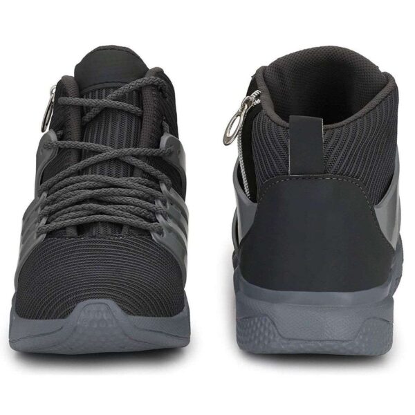 Generic Men Grey,Black Color Mesh Material  Casual Sports Shoes