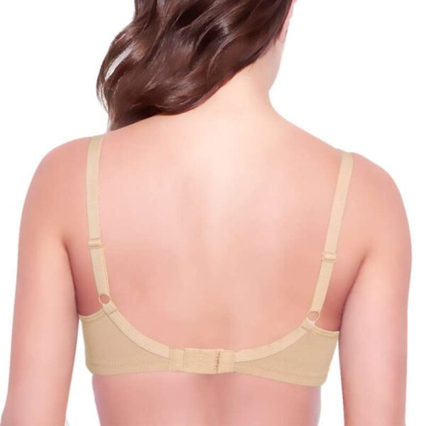 Enamor Women'S Side Support Shaper Supima Cotton Everyday Brassiere (Model: A042, Color: PaleSkin, Material: Cotton)