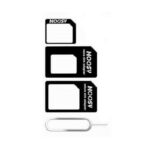 Pack Of 9 Noosy Sim Adapter (Color: Assorted)