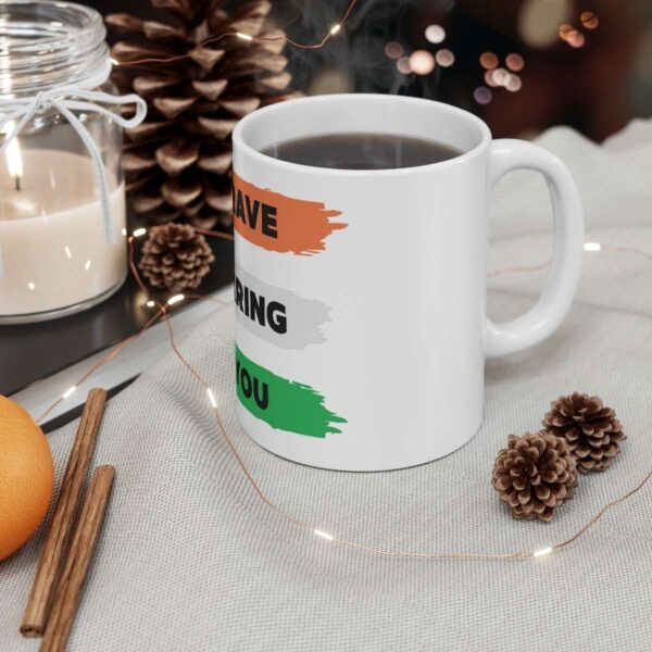 Generic Ceramic Be Brave Be Daring Be You Printed Coffee Mug (Color: White, Capacity:330ml)