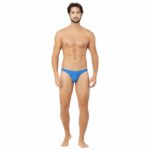 Men's Cotton Spandex Ultra Soft Briefs Underwear (Blue)