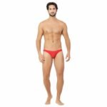 Men's Cotton Ultra Soft Briefs Underwear (Red)