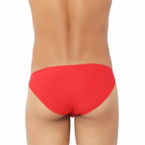 Men's Cotton Ultra Soft Briefs Underwear (Red)