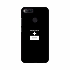 Positive and Negative wallpaper Mobile case cover