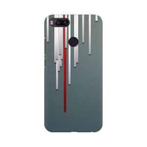 Classic Gray color Lines different Size Mobile Case Cover