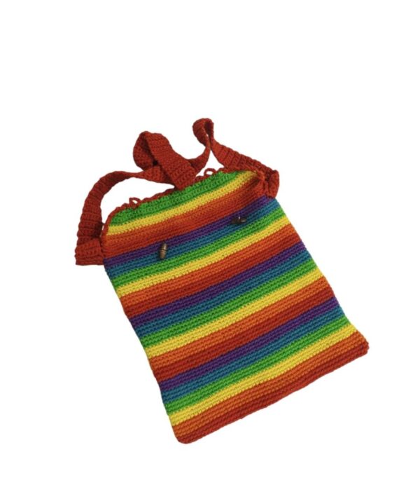 Rainbow Tote Unisex Sling Bag