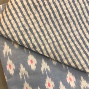 Cotton Fabrics Combo-Blue-7