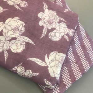 Cotton Fabrics Combo-Burgundy-1