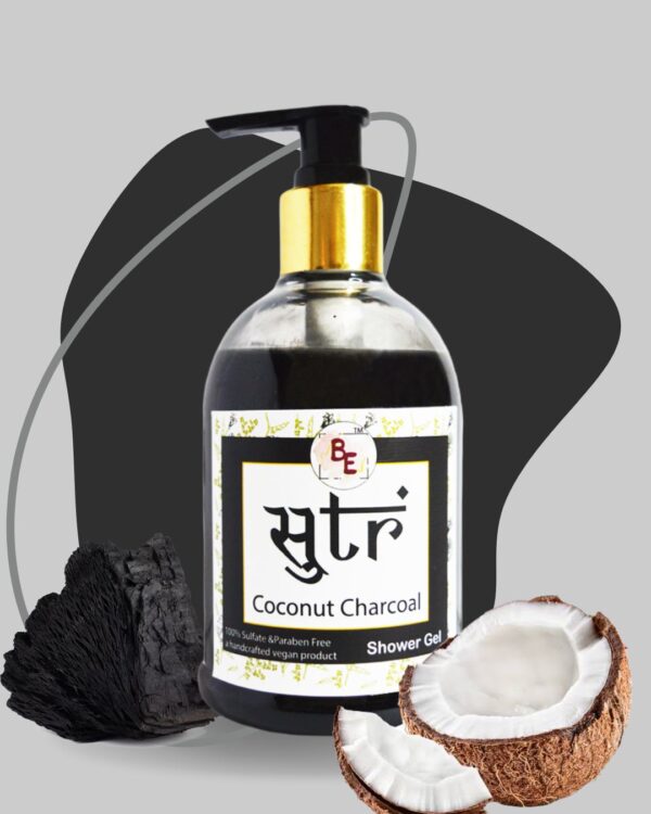 BE’S COCONUT CHARCOAL SHOWER GEL