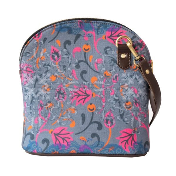 Pink Grey Womens Designer Crossbody Bag
