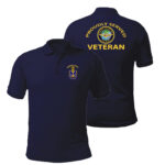 T-Shirts for Veterans of Indian Navy (Dark Blue)