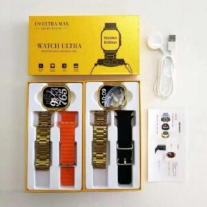 C9 Ultra Gold Smart Watch