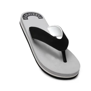 Generic Unisex Rubber Men's Slippers for Ultimate Comfort (Grey)