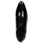 Generic Men's Black Color Patent Leather Material  Casual Formal Shoes
