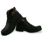 Generic Men Black Color Synthetic Material  Casual Boots