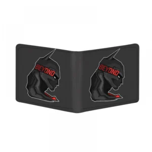 Generic Batman Design Black Canvas, Artificial Leather Wallet