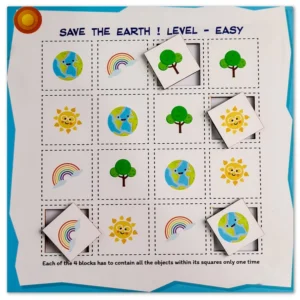 Save The Earth Easy (10X10 Inches)