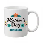 Generic Mother's Day Printed Ceramic Coffee Mug (Color: White, Capacity: 350ml)