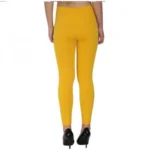 Generic Women's Cotton Leggings (Color:yellow)