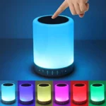Generic Rechargeable Touch Lamp Portable Bluetooth Speaker with Smart Colour Changing (Assorted)