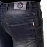 Generic Men's Straight Fit Denim Mid Rise Jeans (Grey)